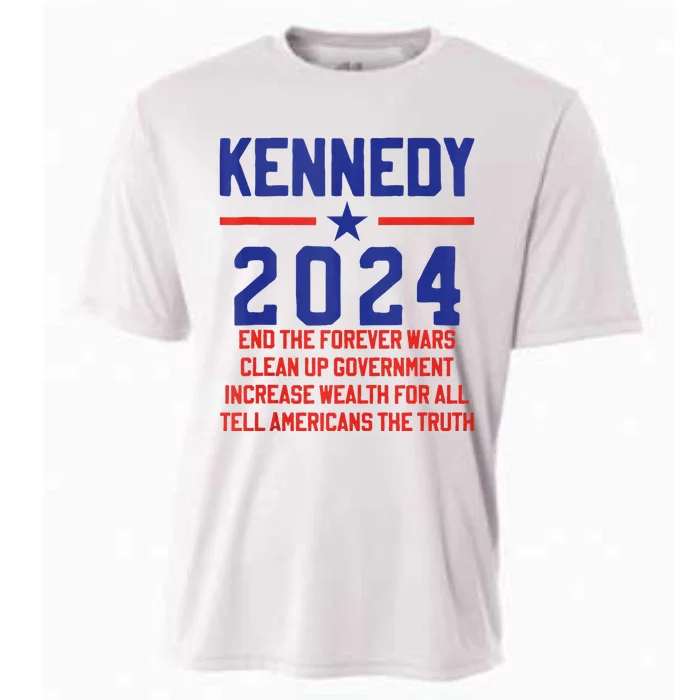 Robert Kennedy Jr. Rfk Jr 2024 For President Priorities Cooling Performance Crew T-Shirt