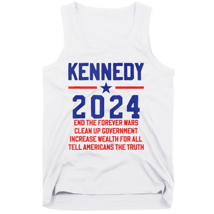 Robert Kennedy Jr. Rfk Jr 2024 For President Priorities Tank Top