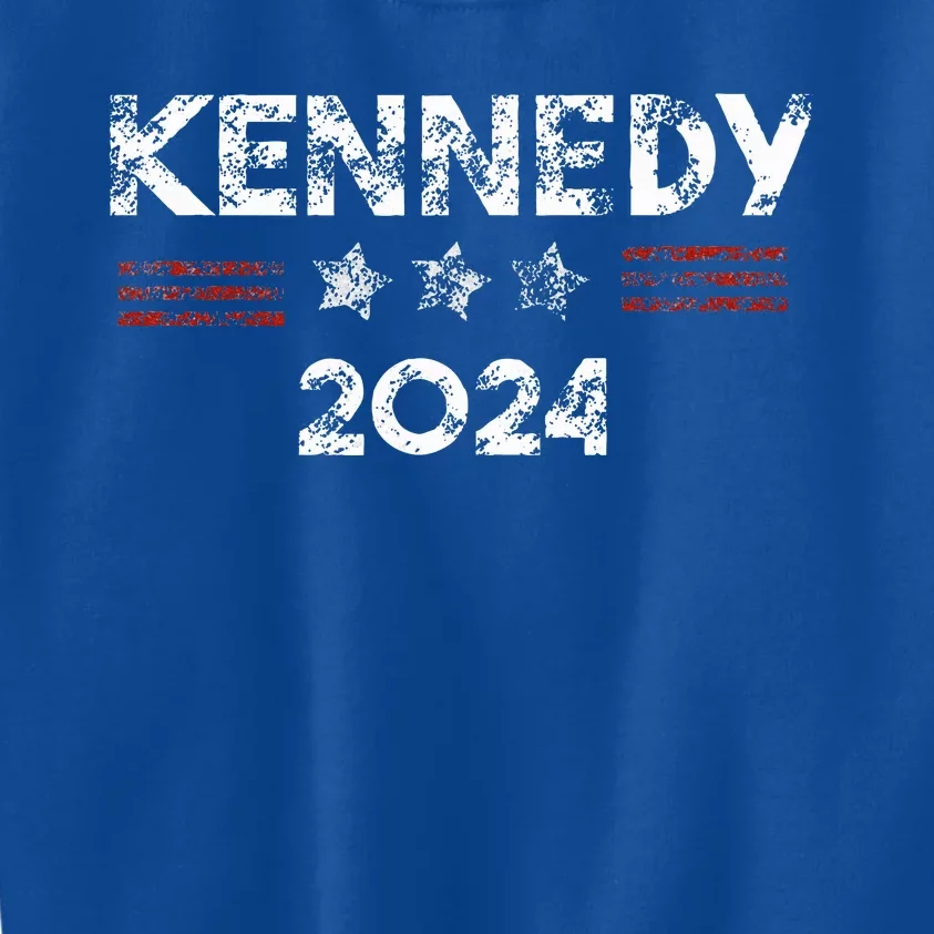 Robert Kennedy Jr 2024 President Retro Elections Kids Sweatshirt