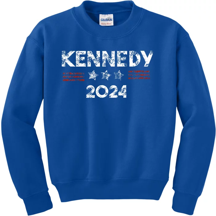 Robert Kennedy Jr 2024 President Retro Elections Kids Sweatshirt