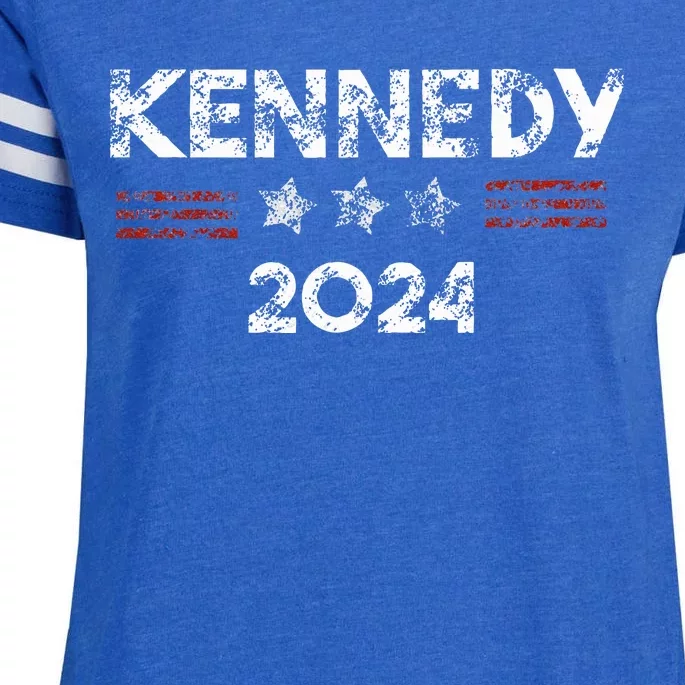 Robert Kennedy Jr 2024 President Retro Elections Enza Ladies Jersey Football T-Shirt