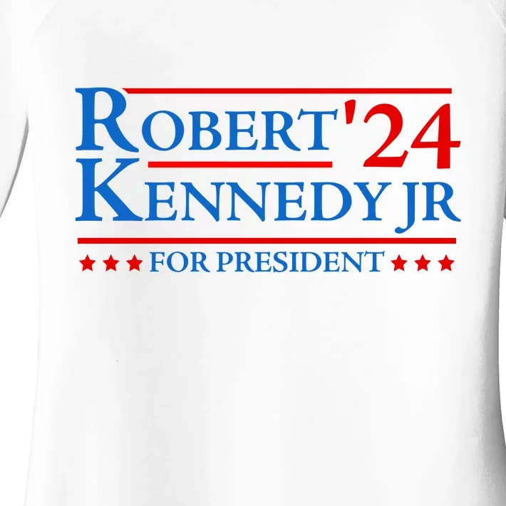 Robert Kennedy Jr For President 2024 Women's Perfect Tri Tunic Long Sleeve Shirt