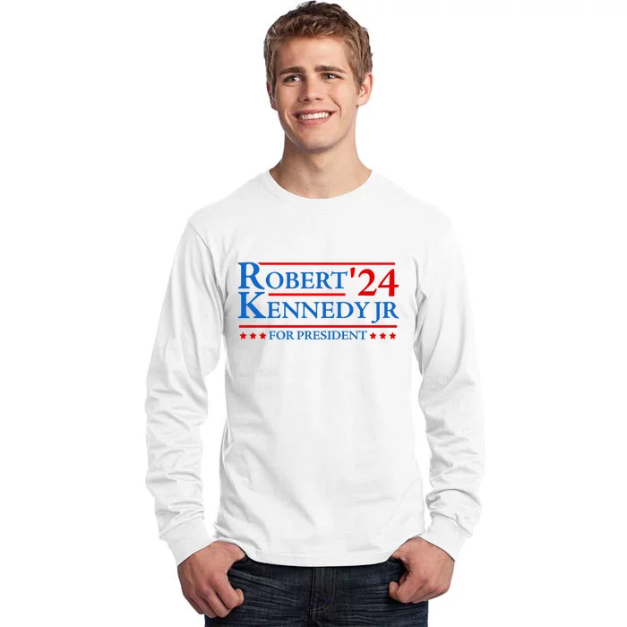 Robert Kennedy Jr For President 2024 Tall Long Sleeve T-Shirt