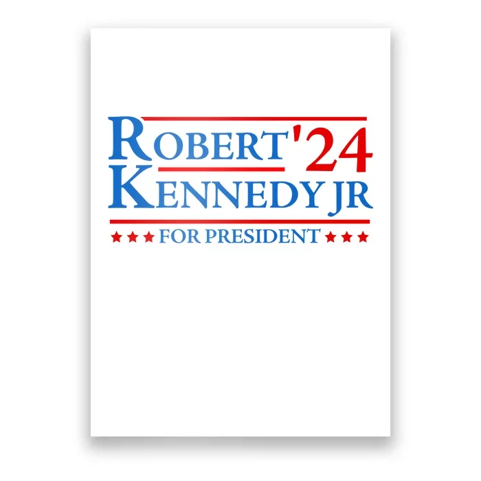 Robert Kennedy Jr For President 2024 Poster