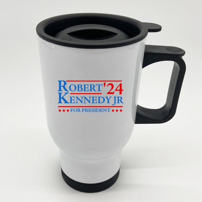 Robert Kennedy Jr For President 2024 Front & Back Stainless Steel Travel Mug