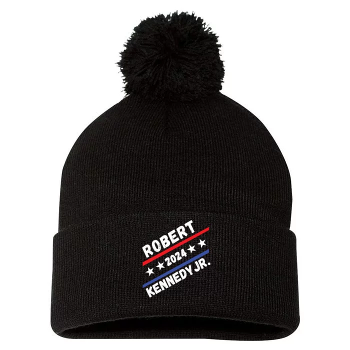 Robert Kennedy Jr. For President 2024 Presidential Election Pom Pom 12in Knit Beanie