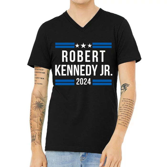 Robert Kennedy Jr. For President 2024, RFK JR Presidential Election V-Neck T-Shirt