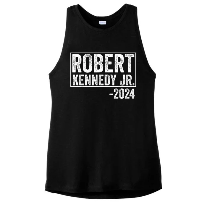 Robert Kennedy Jr 2024 Campaign For President Ladies Tri-Blend Wicking Tank