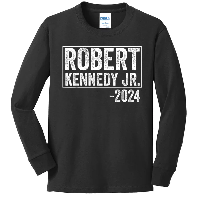 Robert Kennedy Jr 2024 Campaign For President Kids Long Sleeve Shirt