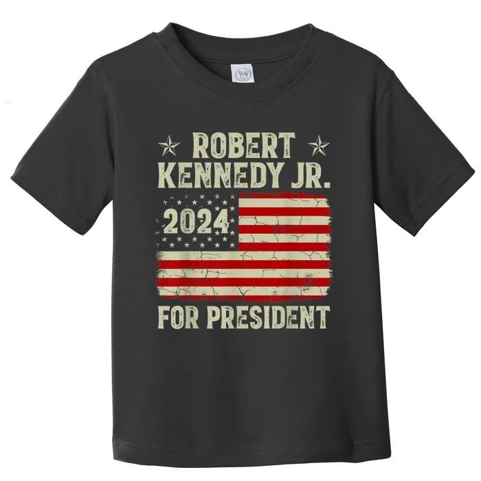 Robert Kennedy Jr 2024 Campaign For President Toddler T-Shirt