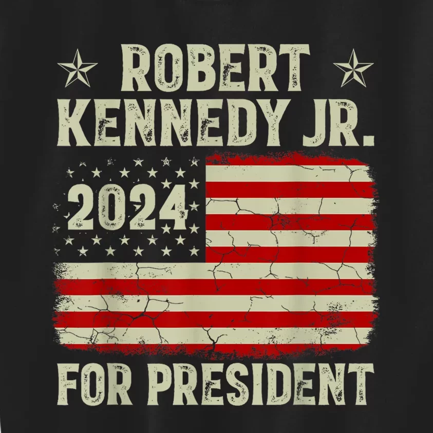 Robert Kennedy Jr 2024 Campaign For President Kids Sweatshirt