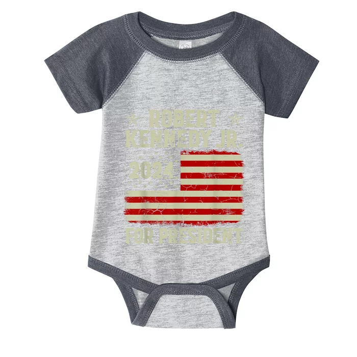 Robert Kennedy Jr 2024 Campaign For President Infant Baby Jersey Bodysuit