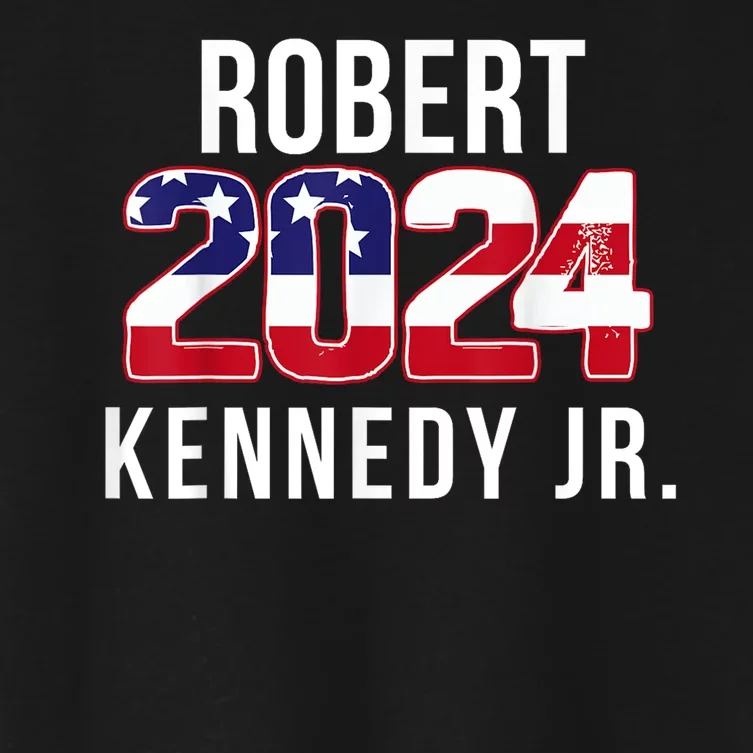 Robert Kennedy Jr 2024 Campaign For President Women's Crop Top Tee