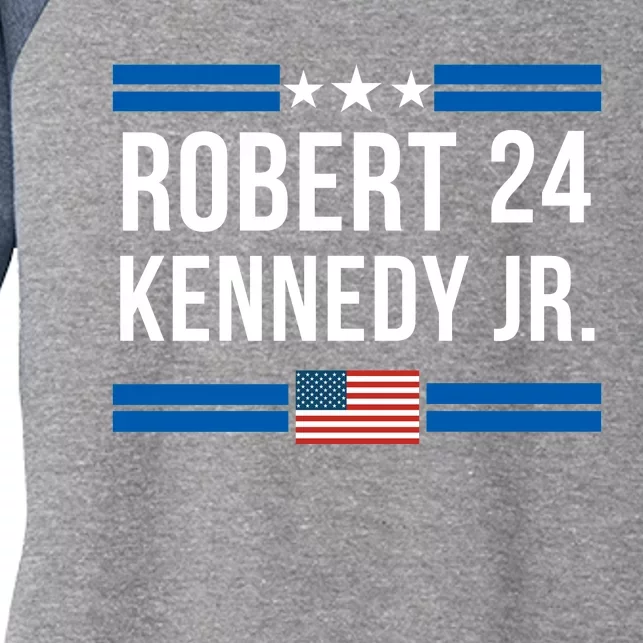 Robert Kennedy Jr. Election 2024, Presidential Election 2024 Women's Tri-Blend 3/4-Sleeve Raglan Shirt