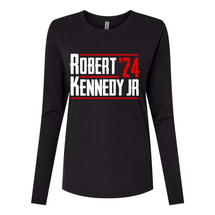 Robert Kennedy Jr 2024 Womens Cotton Relaxed Long Sleeve T-Shirt