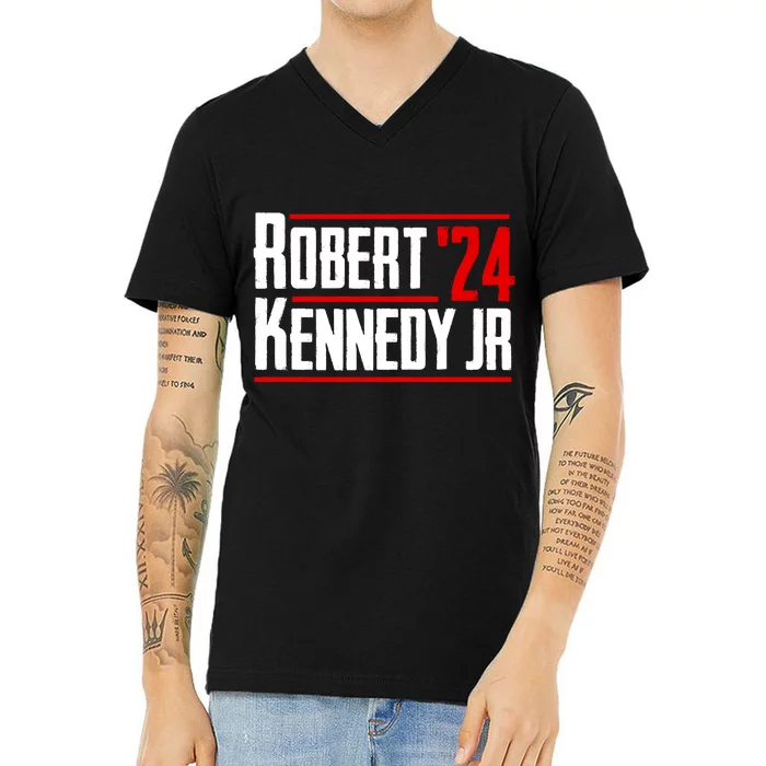 Robert Kennedy Jr 2024 V-Neck T-Shirt