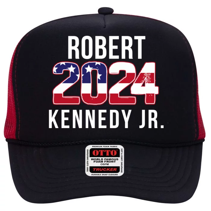 Robert Kennedy Jr. For President 2024 Presidential Election 2024 High Crown Mesh Trucker Hat