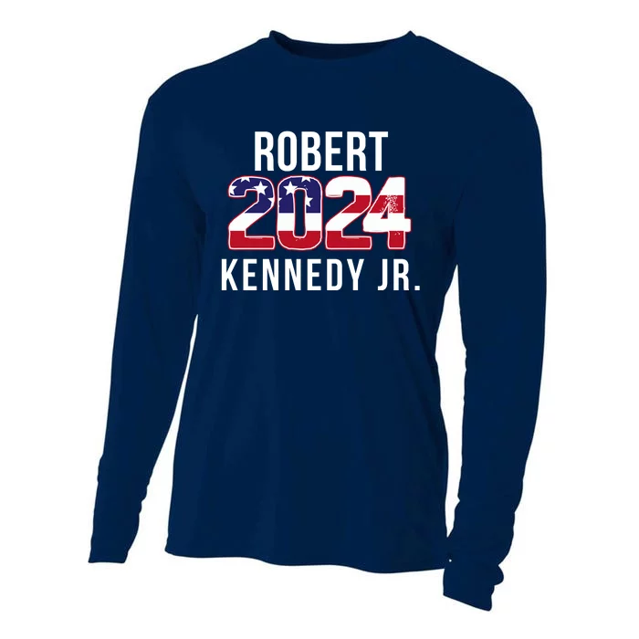 Robert Kennedy Jr. For President 2024 Presidential Election 2024 Cooling Performance Long Sleeve Crew