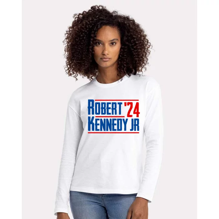 Robert Kennedy Jr 2024 Womens Cotton Relaxed Long Sleeve T-Shirt