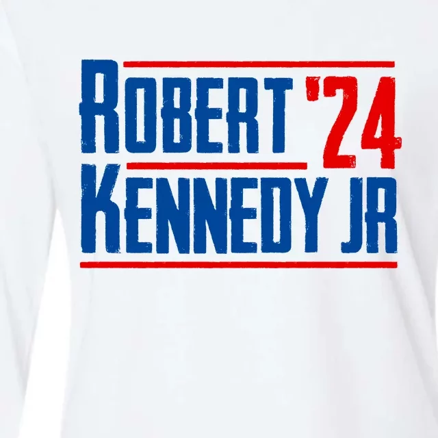 Robert Kennedy Jr 2024 Womens Cotton Relaxed Long Sleeve T-Shirt