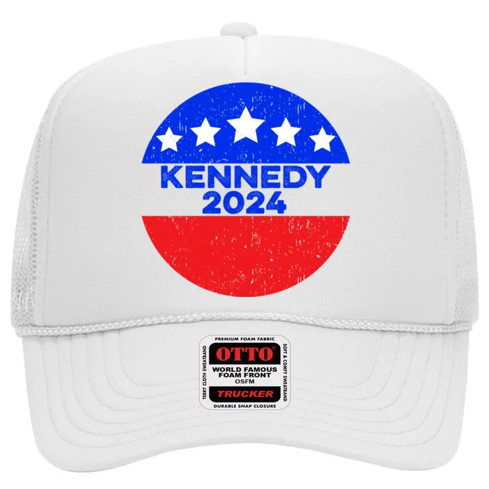 Robert Kennedy Jr. For President 2024 Presidential Election High Crown Mesh Trucker Hat