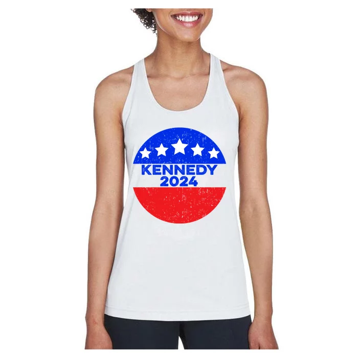 Robert Kennedy Jr. For President 2024 Presidential Election Women's Racerback Tank