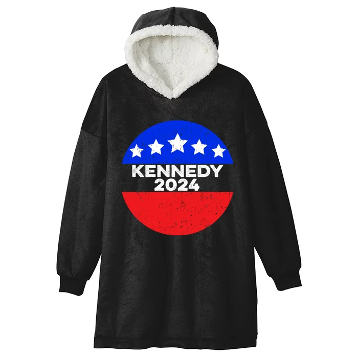 Robert Kennedy Jr. For President 2024 Presidential Election Hooded Wearable Blanket