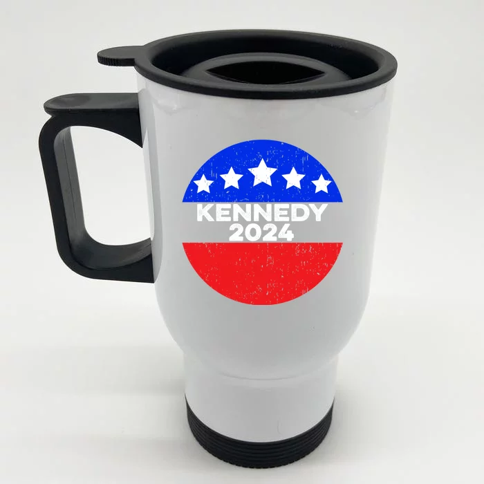 Robert Kennedy Jr. For President 2024 Presidential Election Front & Back Stainless Steel Travel Mug