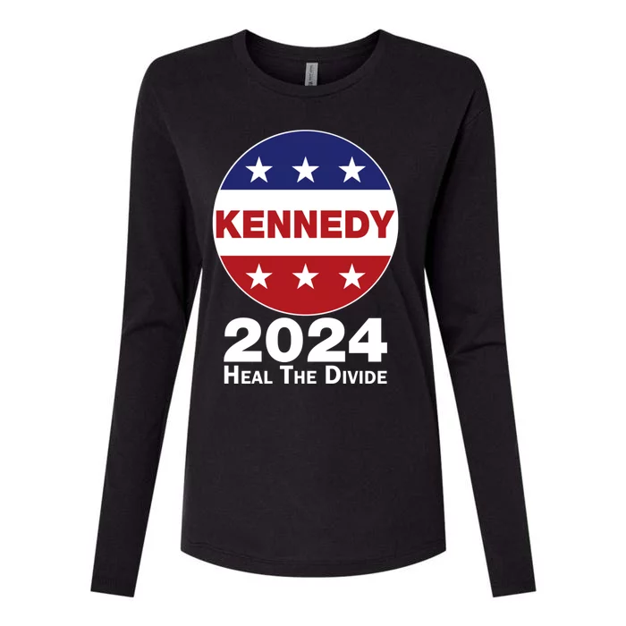 Robert Kennedy Jr. For President 2024 Presidential Election Womens Cotton Relaxed Long Sleeve T-Shirt