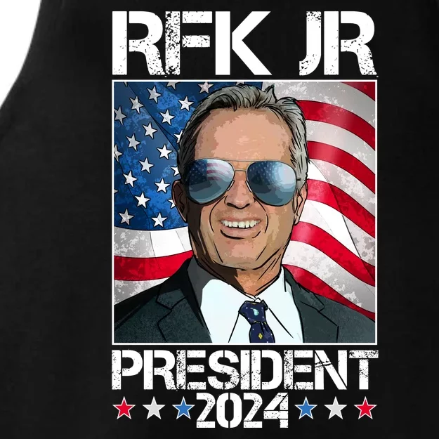 Robert Kennedy Jr For President Rfk Jr 2024 Election Ladies Tri-Blend Wicking Tank