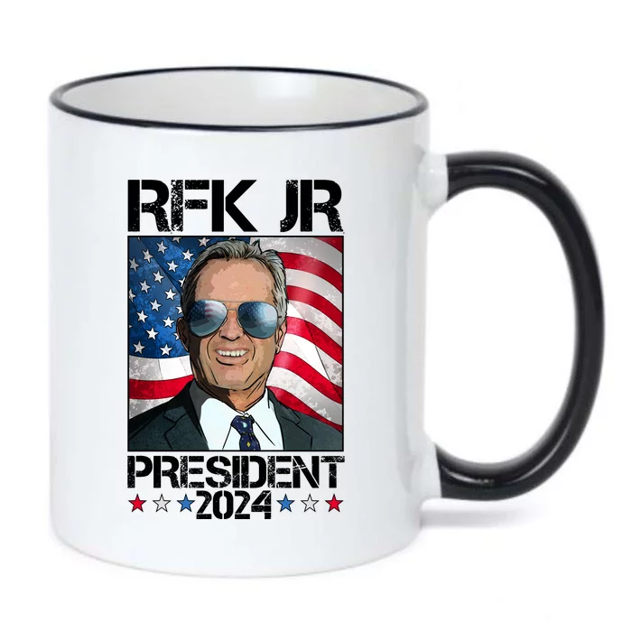 Robert Kennedy Jr For President Rfk Jr 2024 Election Black Color Changing Mug