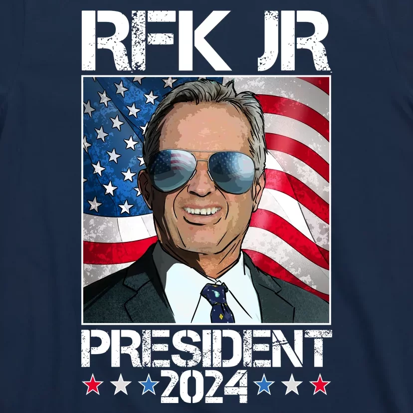 Robert Kennedy Jr For President Rfk Jr 2024 Election T-Shirt