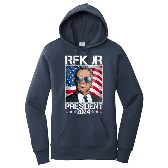 Robert Kennedy Jr For President Rfk Jr 2024 Election Women's Pullover Hoodie