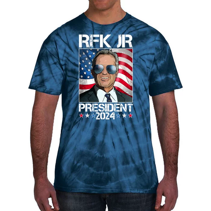 Robert Kennedy Jr For President Rfk Jr 2024 Election Tie-Dye T-Shirt