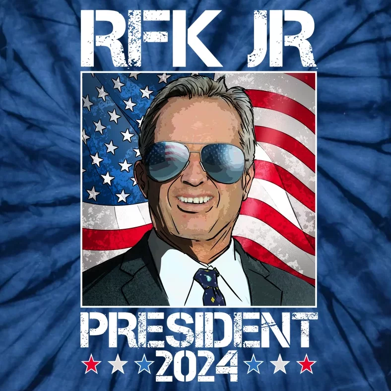 Robert Kennedy Jr For President Rfk Jr 2024 Election Tie-Dye T-Shirt