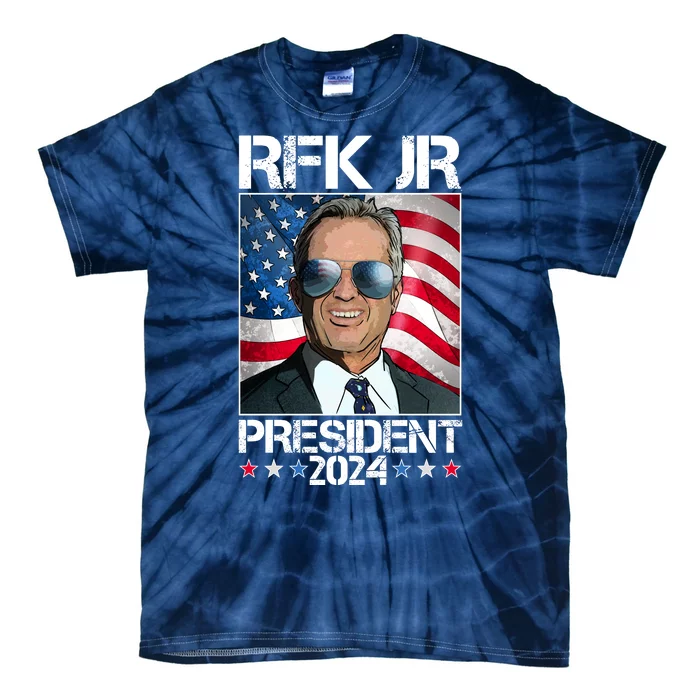 Robert Kennedy Jr For President Rfk Jr 2024 Election Tie-Dye T-Shirt