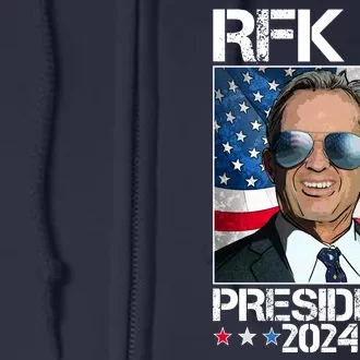 Robert Kennedy Jr For President Rfk Jr 2024 Election Full Zip Hoodie