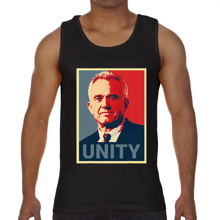 Robert Kennedy Jr. Rfk Jr For Trump Unity 2024 Obama Poster Comfort Colors® Tank Top