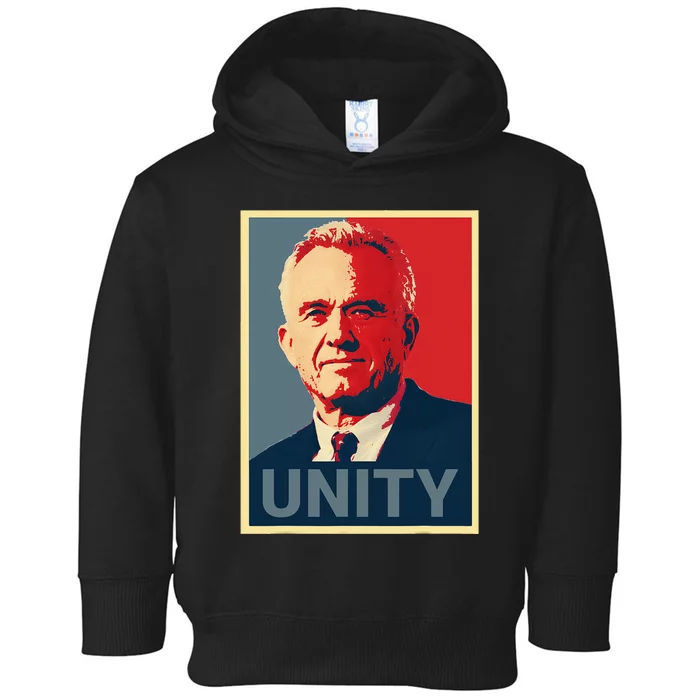 Robert Kennedy Jr. Rfk Jr For Trump Unity 2024 Obama Poster Toddler Hoodie