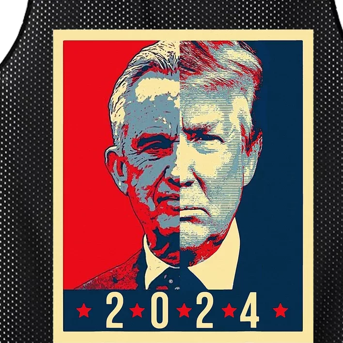 Robert Kennedy Jr Rfk Jr For Trump Unity President 2024 Mesh Reversible Basketball Jersey Tank