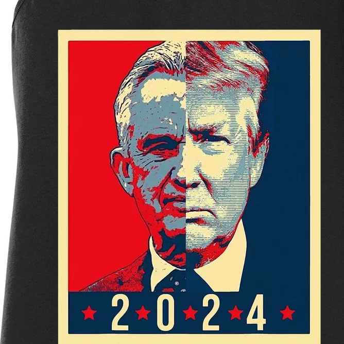 Robert Kennedy Jr Rfk Jr For Trump Unity President 2024 Women's Racerback Tank