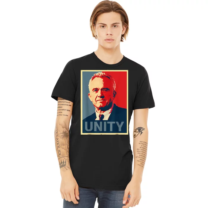 Robert Kennedy Jr. Rfk Jr For Trump Unity 2024 Obama Poster Premium T-Shirt