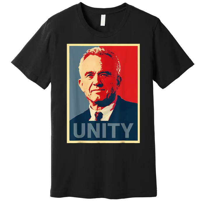 Robert Kennedy Jr. Rfk Jr For Trump Unity 2024 Obama Poster Premium T-Shirt