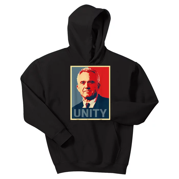 Robert Kennedy Jr. Rfk Jr For Trump Unity 2024 Obama Poster Kids Hoodie