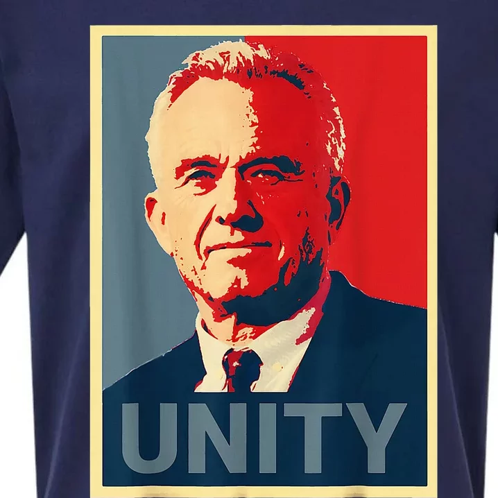 Robert Kennedy Jr. Rfk Jr For Trump Unity 2024 Obama Poster Sueded Cloud Jersey T-Shirt