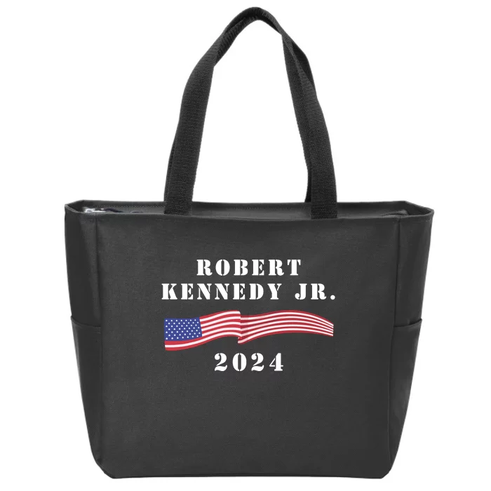 Robert Kennedy Jr 2024 For Presideng Zip Tote Bag