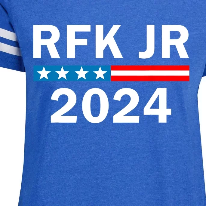 Robert Kennedy Jr. For President 2024 RFK JR 2024 Gift Design Enza Ladies Jersey Football T-Shirt