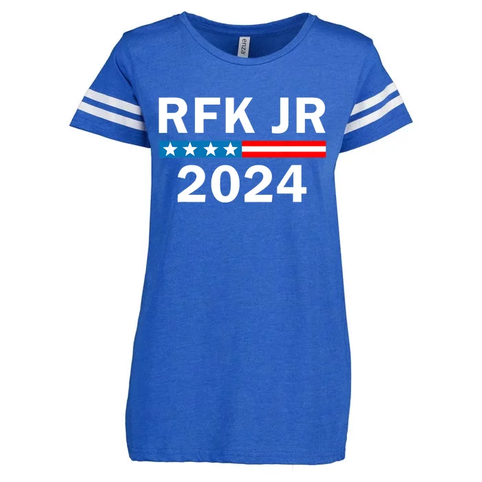 Robert Kennedy Jr. For President 2024 RFK JR 2024 Gift Design Enza Ladies Jersey Football T-Shirt