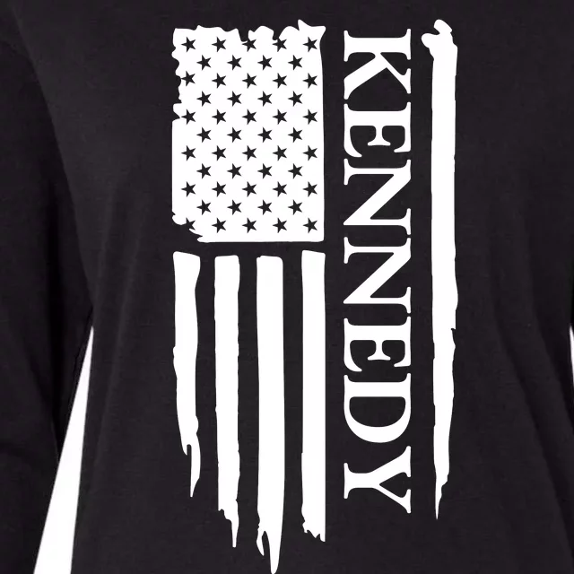 Robert Kennedy Jr. For President 2024 JFK Jr. US Flag Womens Cotton Relaxed Long Sleeve T-Shirt