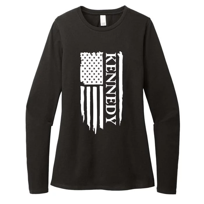 Robert Kennedy Jr. For President 2024 JFK Jr. US Flag Womens CVC Long Sleeve Shirt